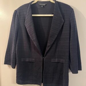 Navy Women's Jacket by Ming Wang